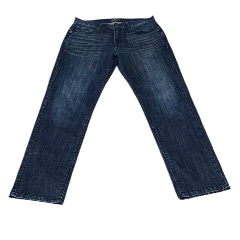 Lucky Brand 221 Original Straight Leg Jeans Men's Size 34 x 32 Stretch Dark